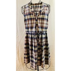 Gap Tie-Front Button Dress - Size 4